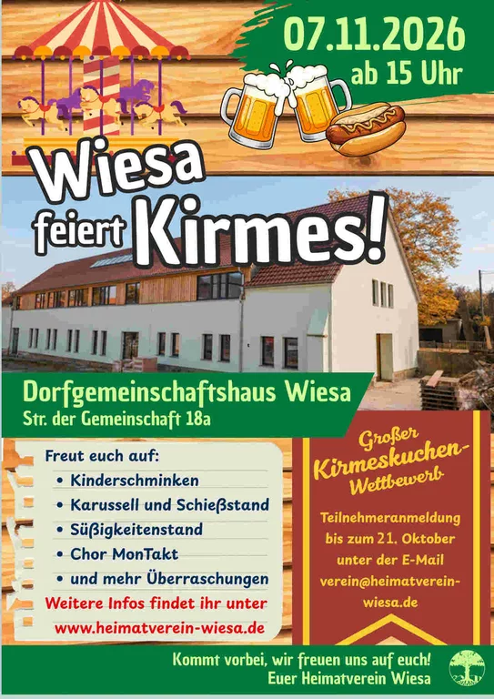Der Osterhase kommt auf die Wiese am Dorfgemeinschaftshaus, Straße der Gemeinschaft 18, Kamenz OT Wiesa
